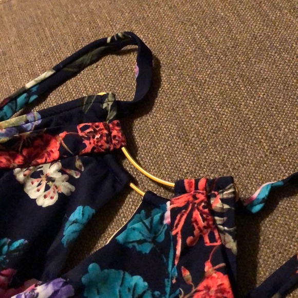 NWOT Ruby Ribbon Shapeware Swim Top - Picture 4 of 6